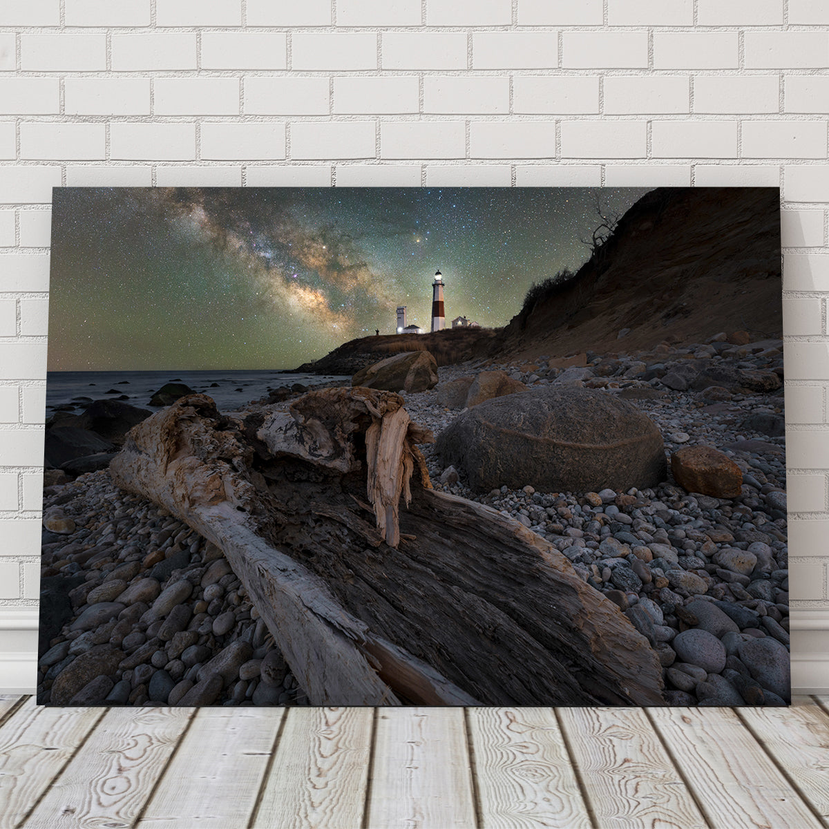 Montauk NY Driftwood Beach Wall Art