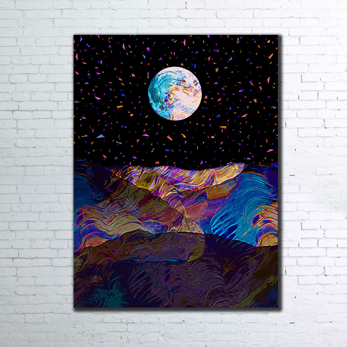 Moonscape 5 Wall Art