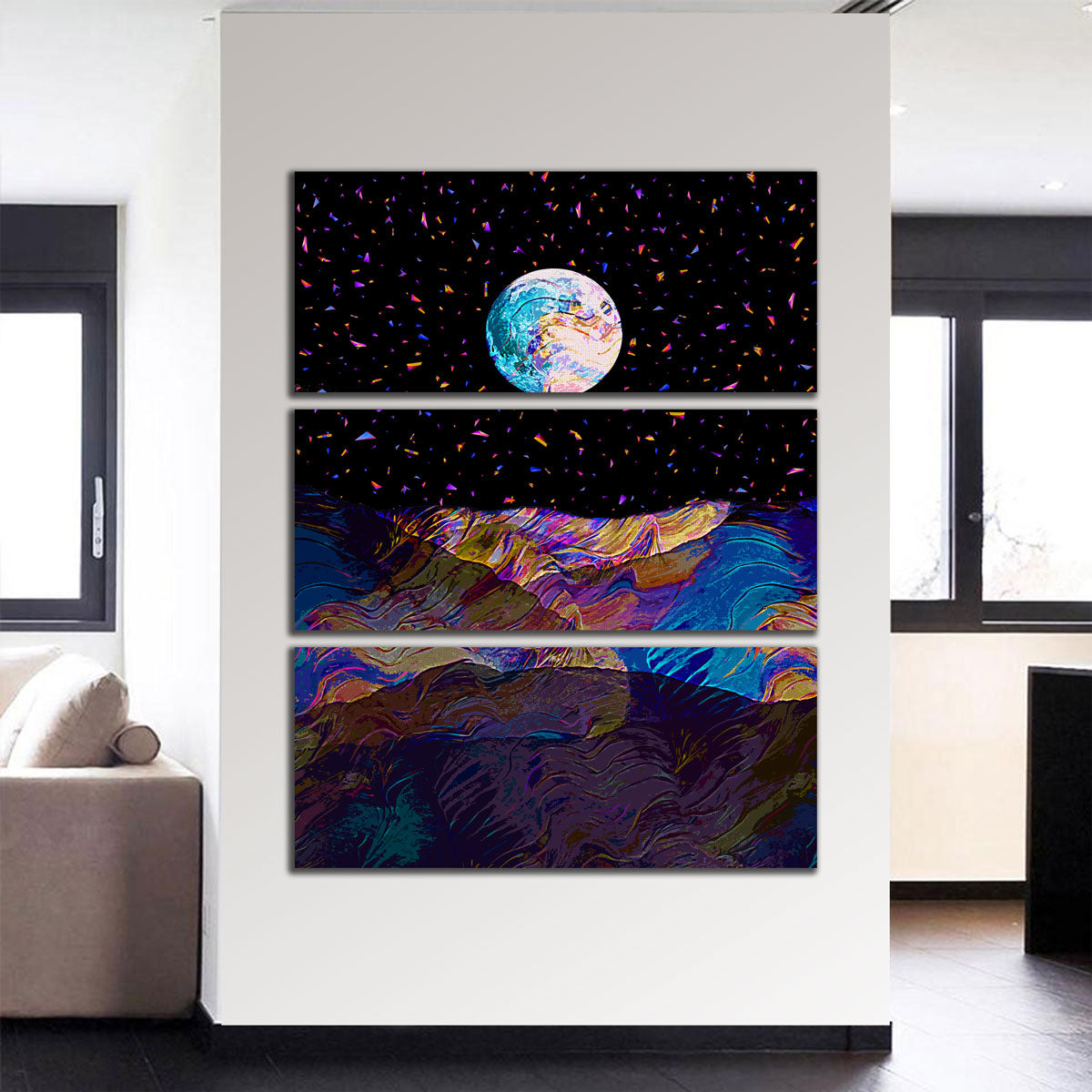 Moonscape 5 Wall Art