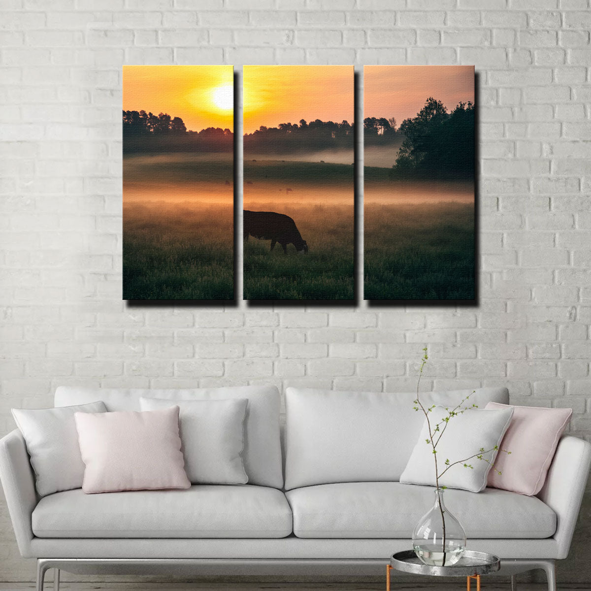 Morning Walks Wall Art