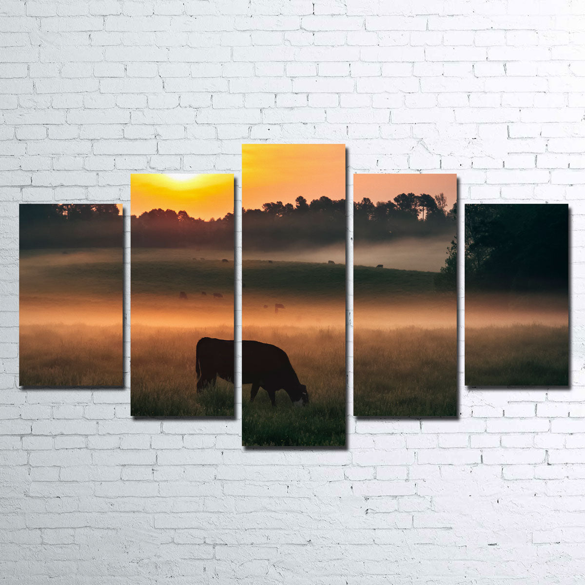 Morning Walks Wall Art
