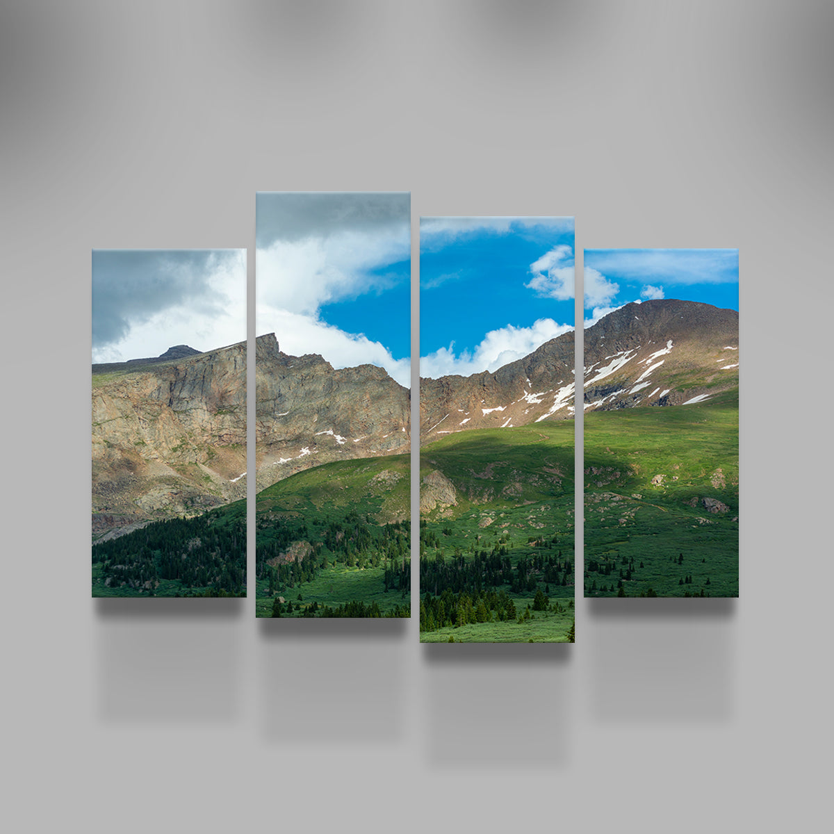 Mount Bierstadt and The Sawtooth Wall Art