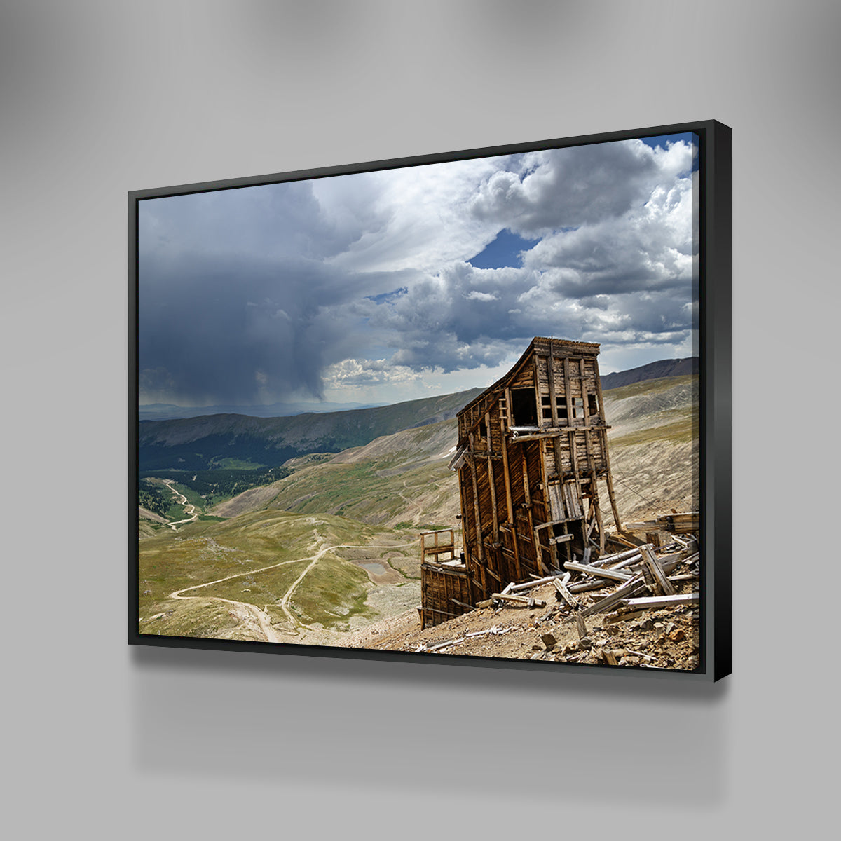 Mount Sherman Hilltop Mine Ruins Wall Art