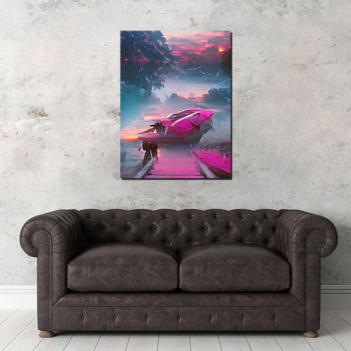 Mountain Lake Wall Art