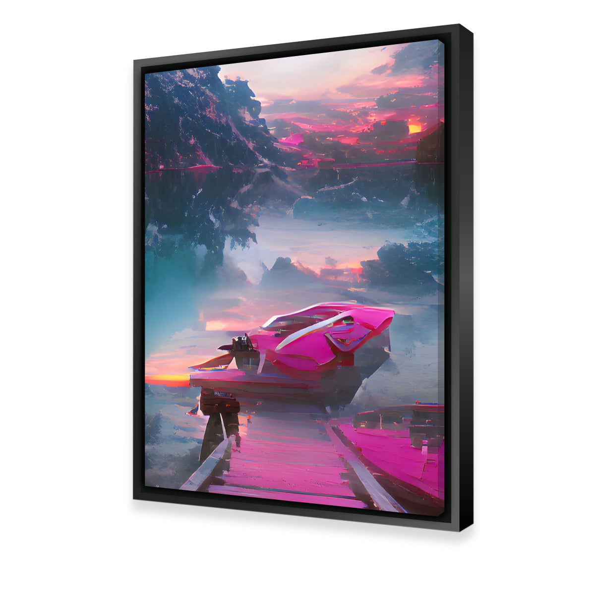 Mountain Lake Wall Art