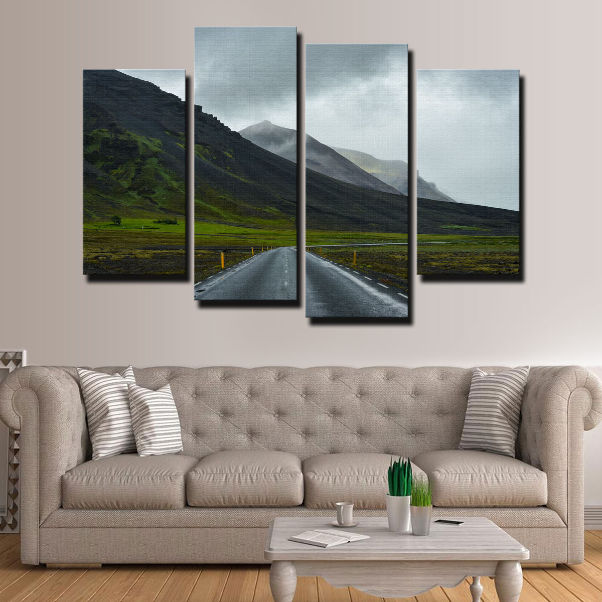Mountain Road Canvas Set