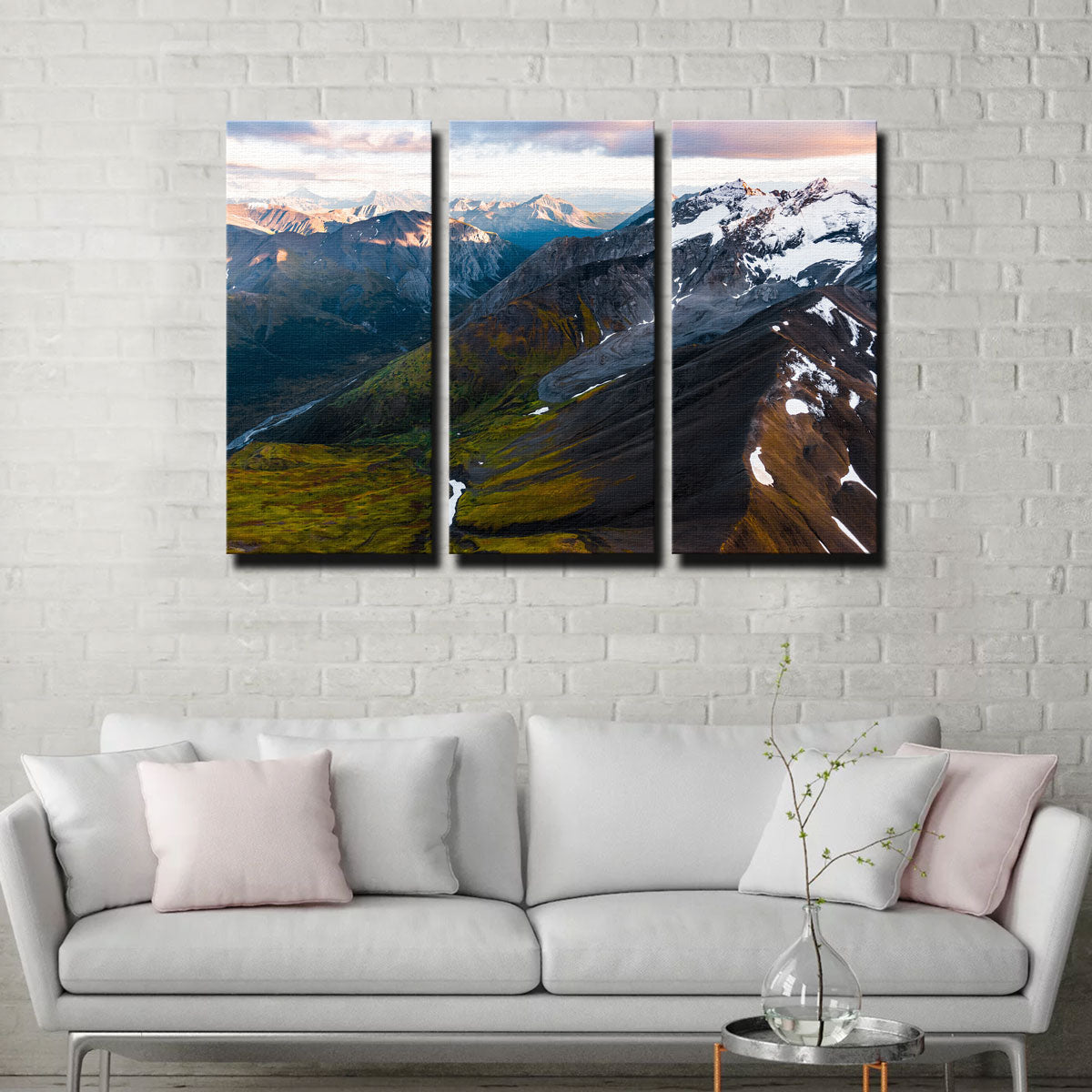 Mountains and Valleys Wall Art