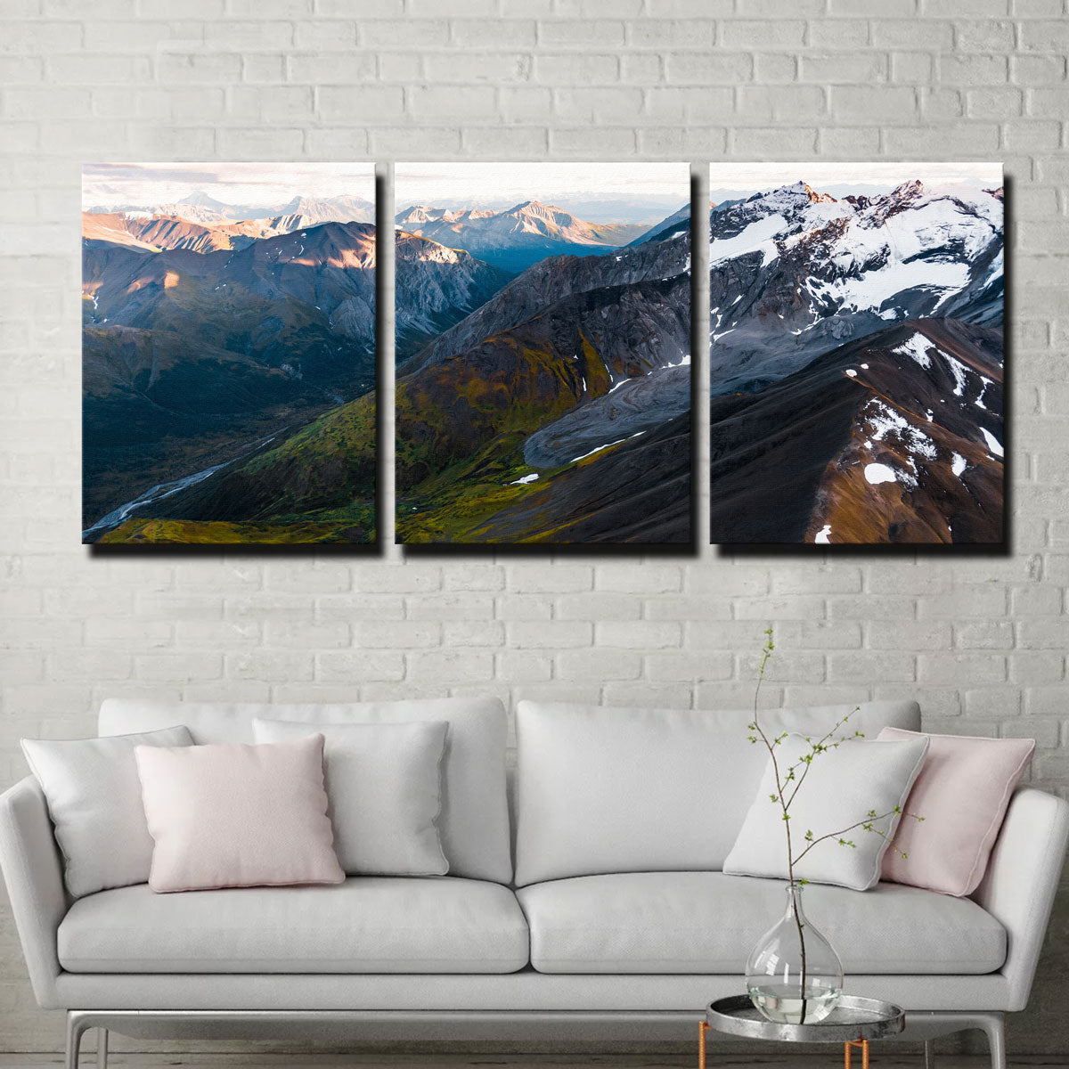 Mountains and Valleys Wall Art