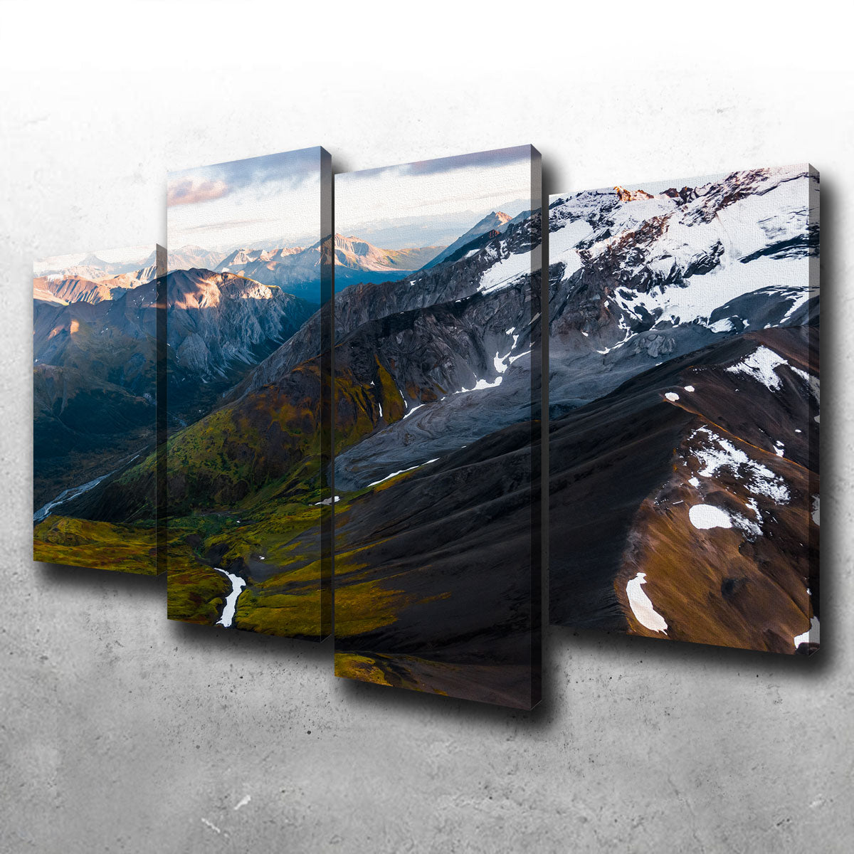 Mountains and Valleys Wall Art