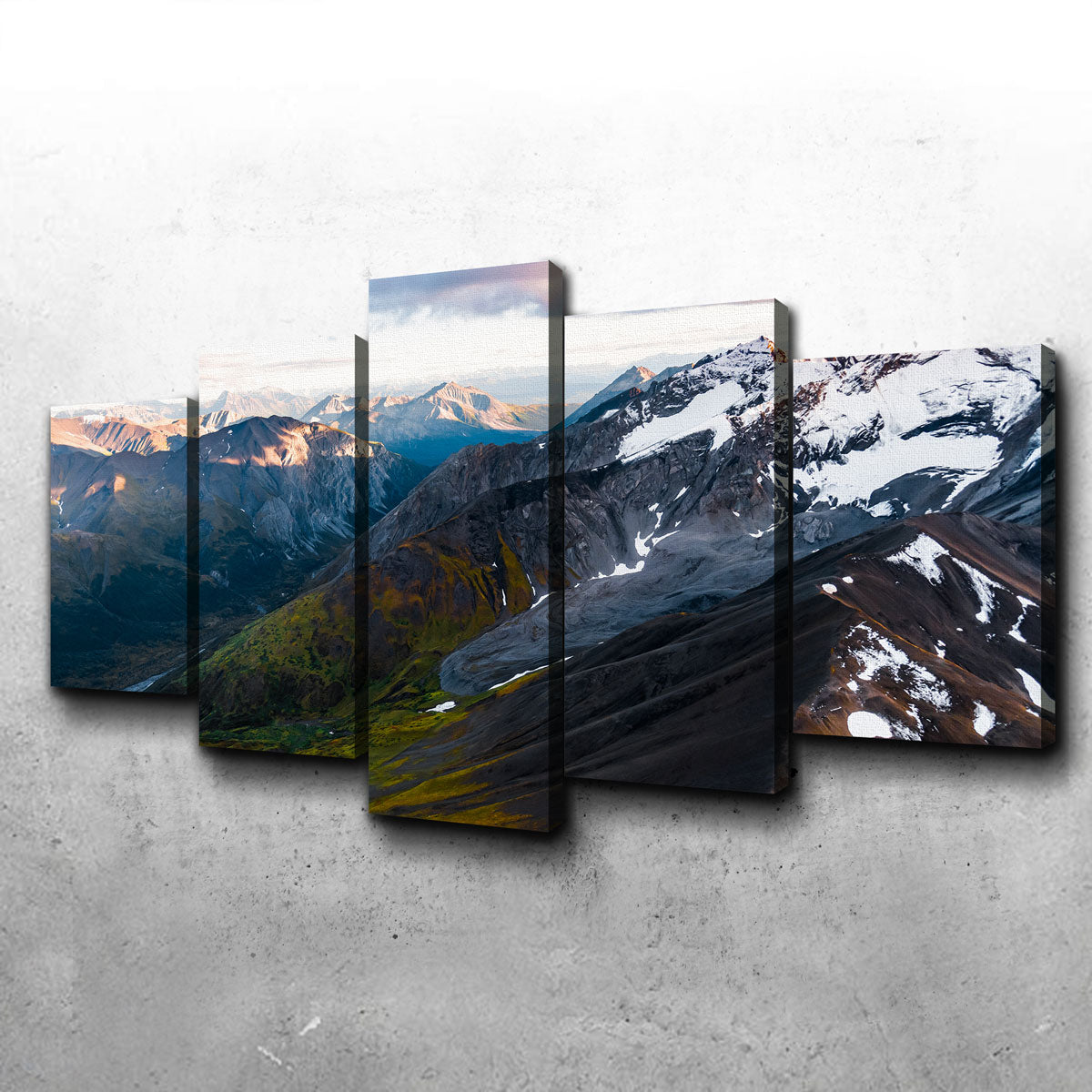 Mountains and Valleys Wall Art