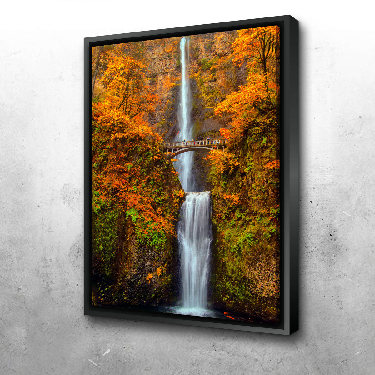 Multnomah Falls - Autumn Wall Art