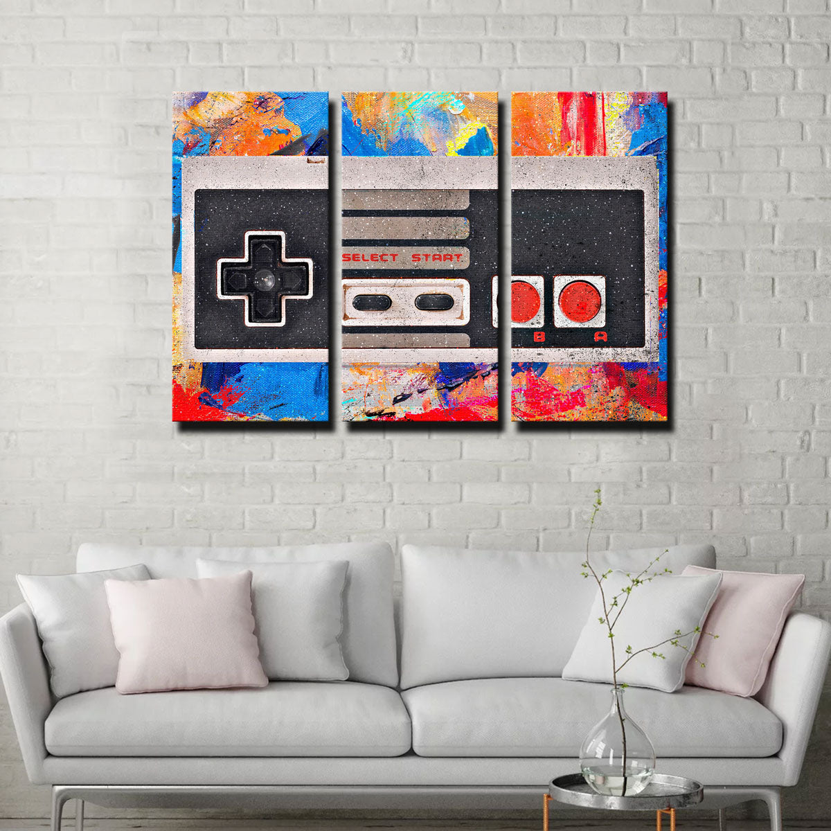 NES Controller Wall Art