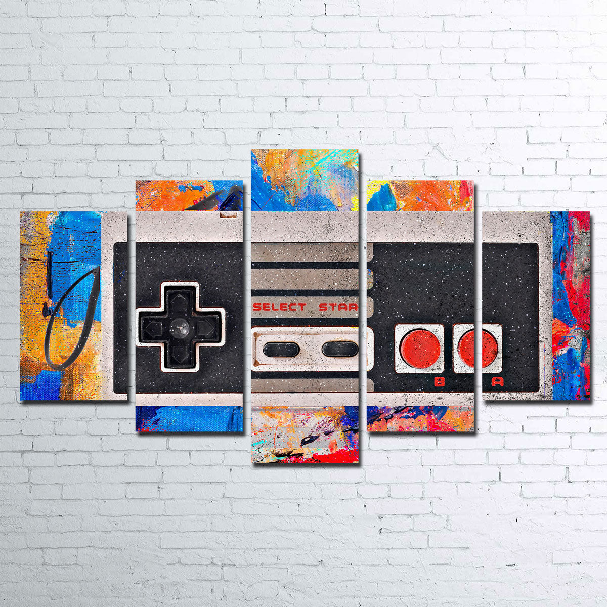 NES Controller Wall Art