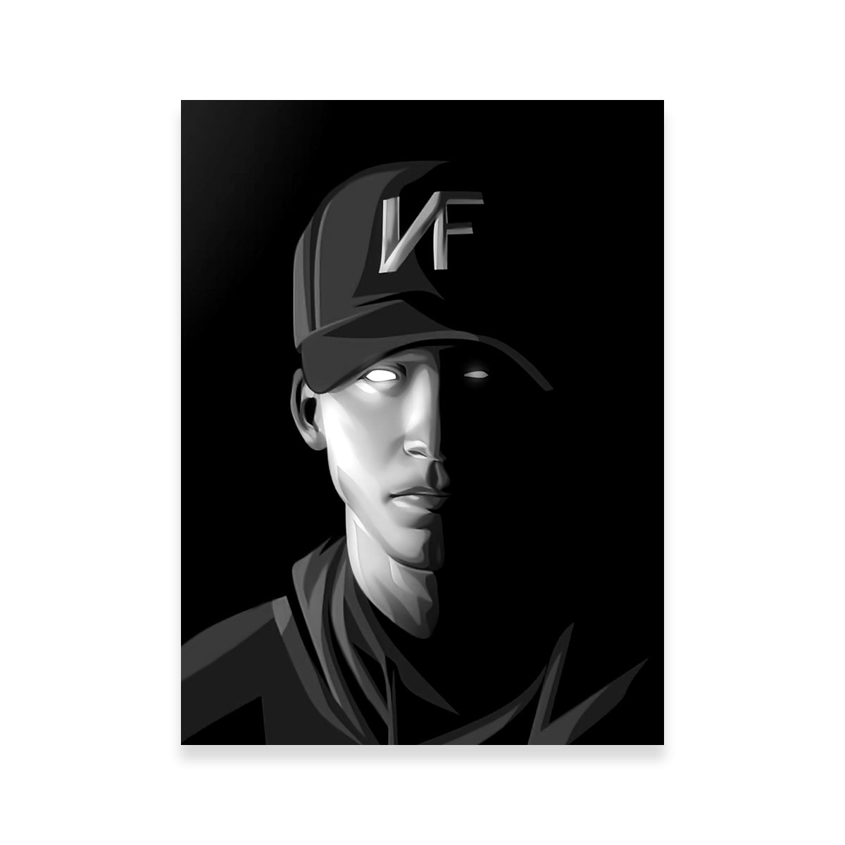 NF The Rapper Wall Art