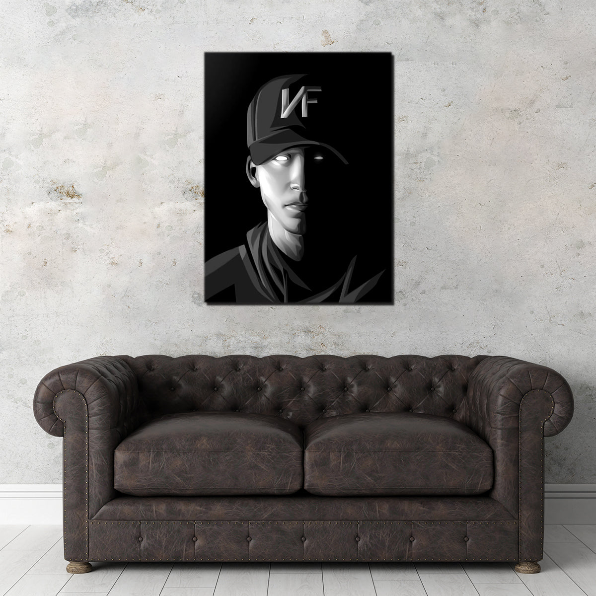 NF The Rapper Wall Art