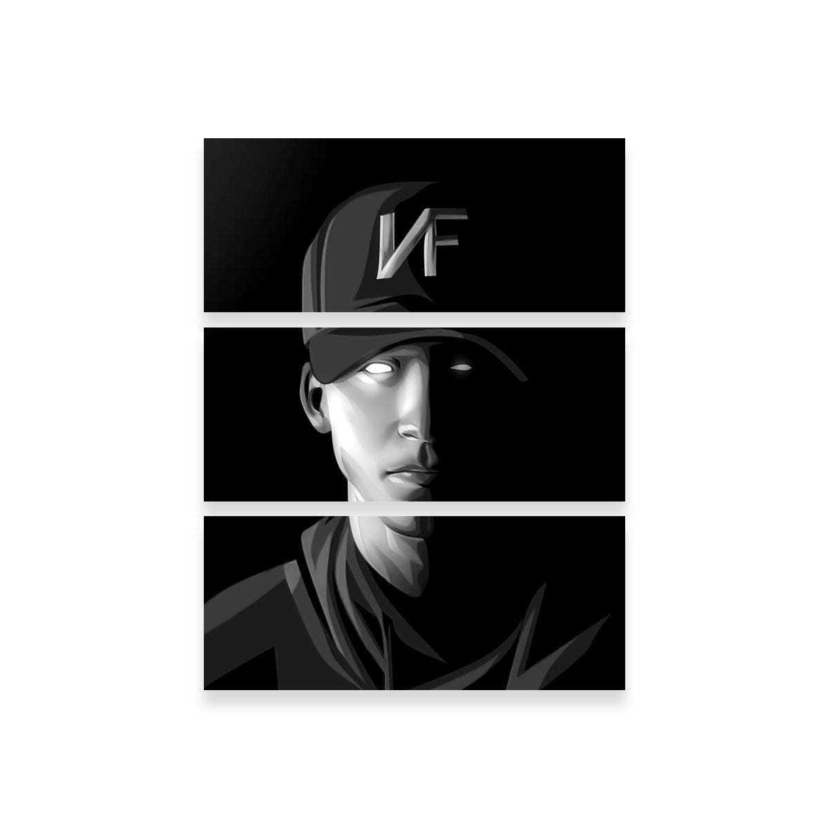 NF The Rapper Wall Art