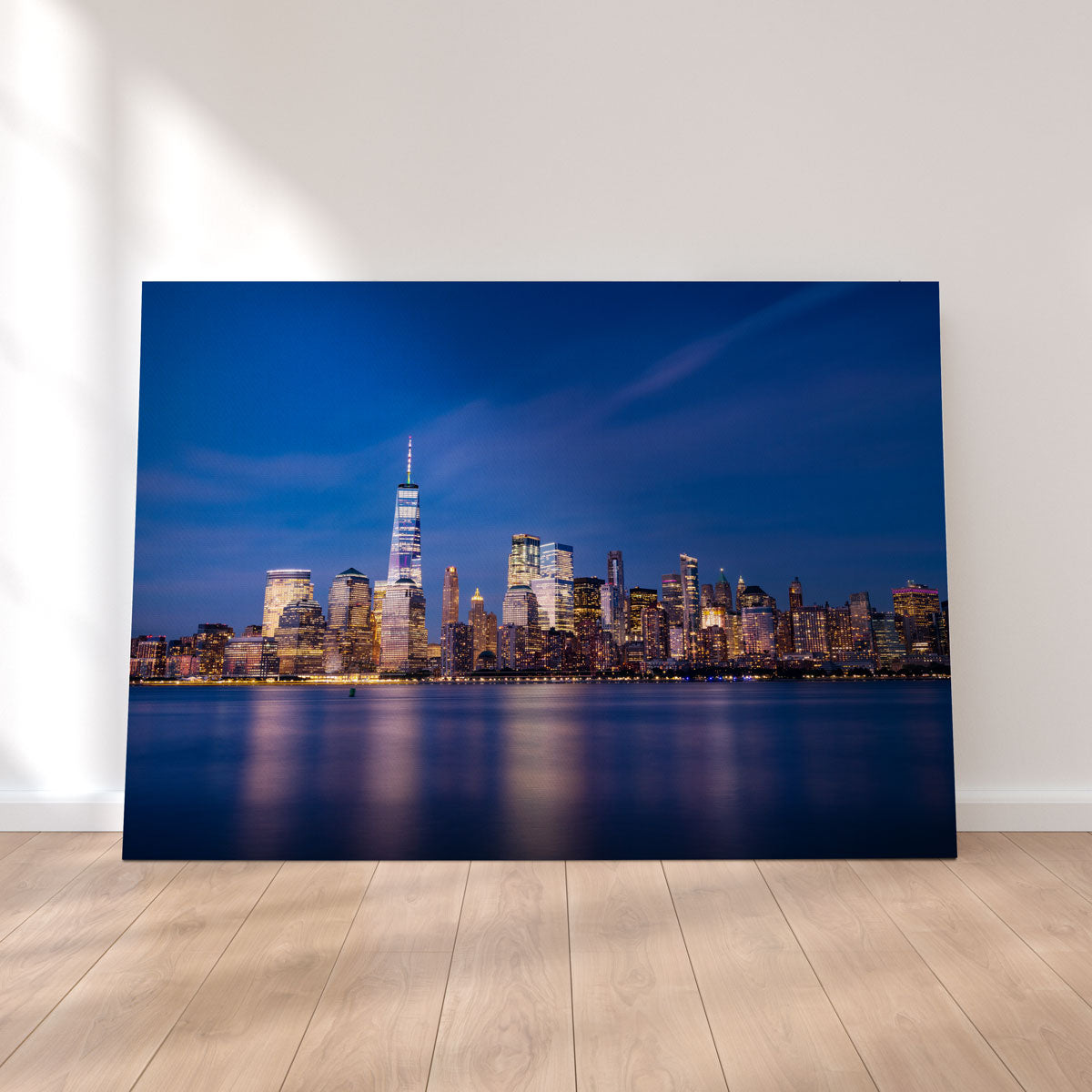 Minimal Blue Wall Art