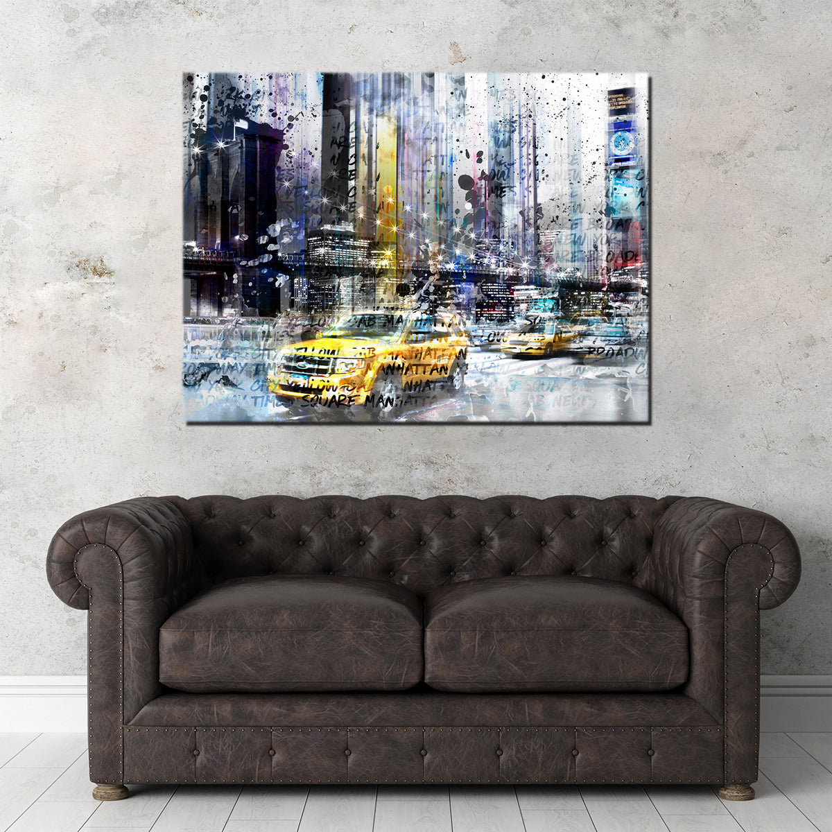 NYC Collage Wall Art