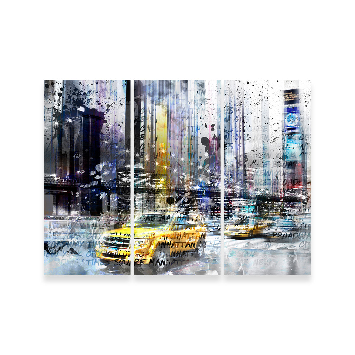 NYC Collage Wall Art