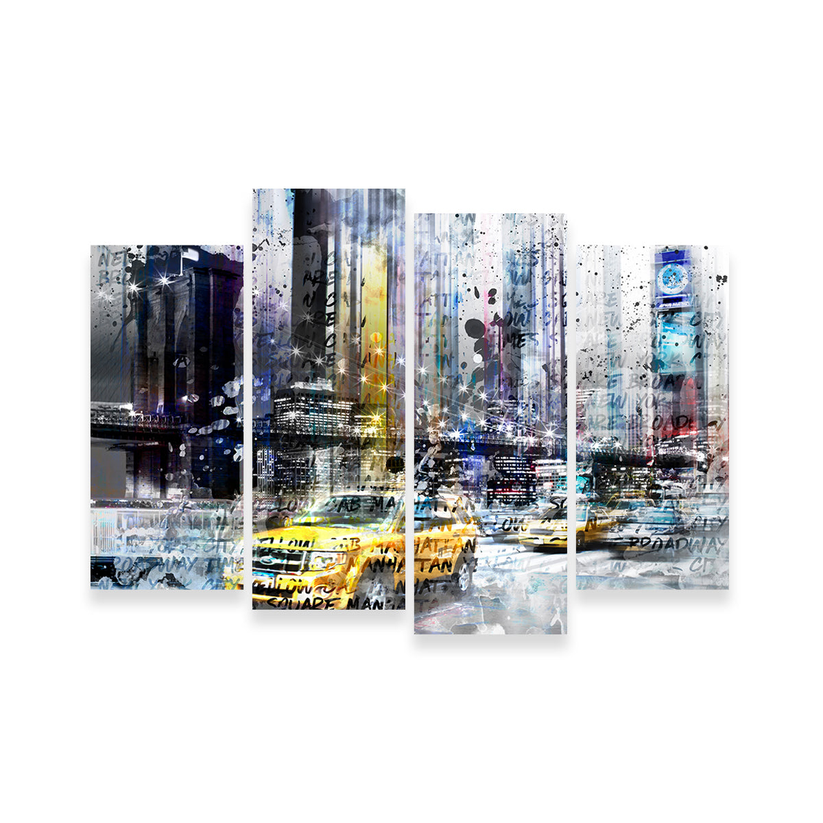 NYC Collage Wall Art