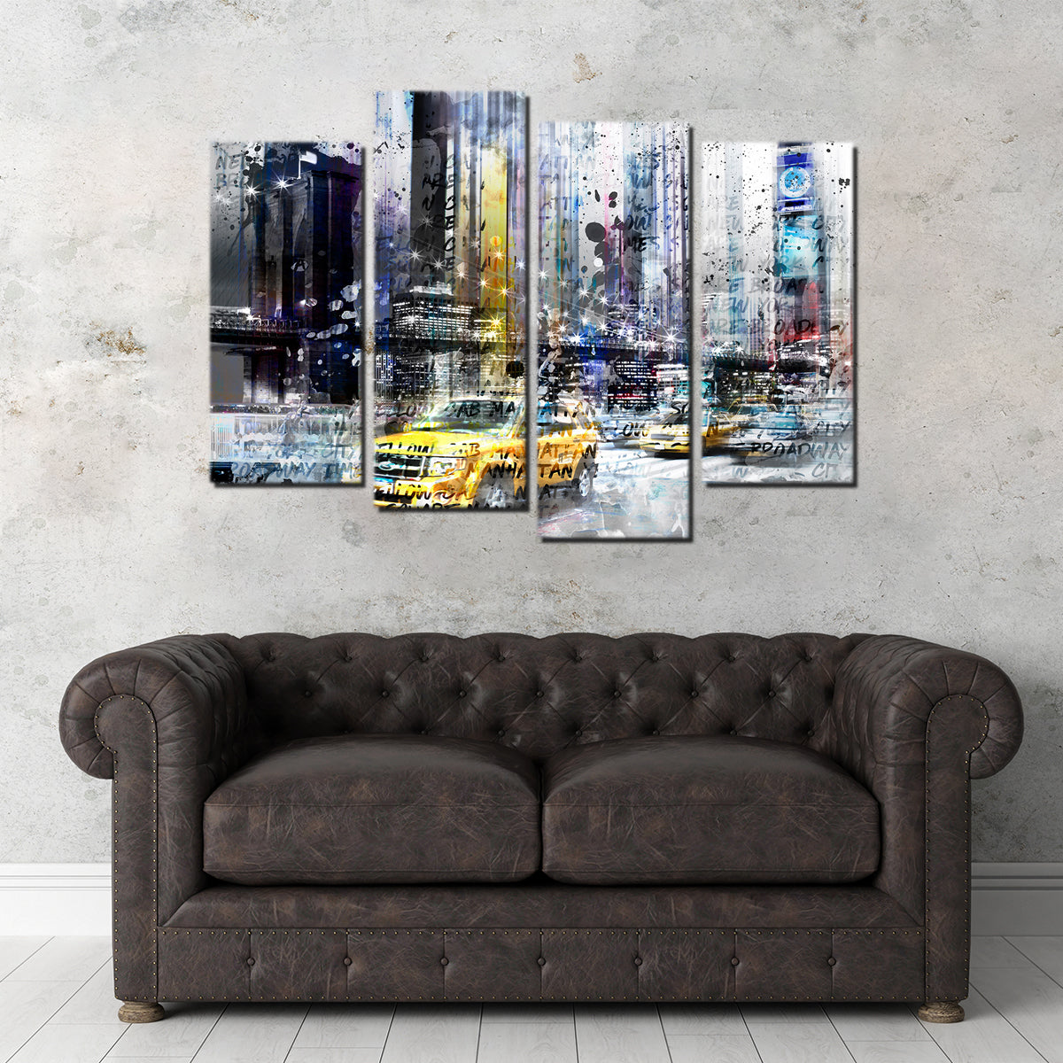 NYC Collage Wall Art