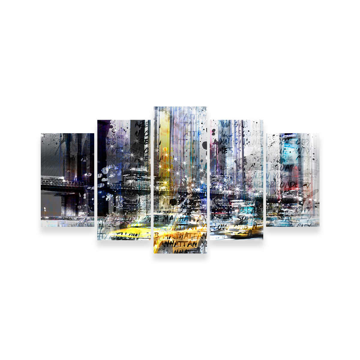 NYC Collage Wall Art