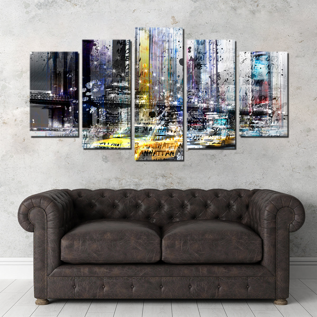 NYC Collage Wall Art