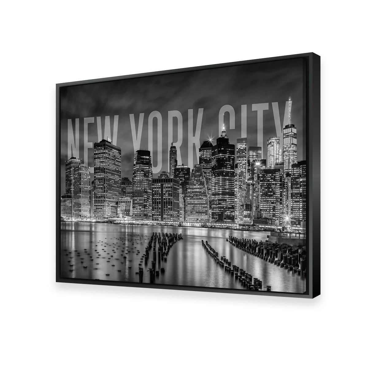 NYC Letters -  Black & White