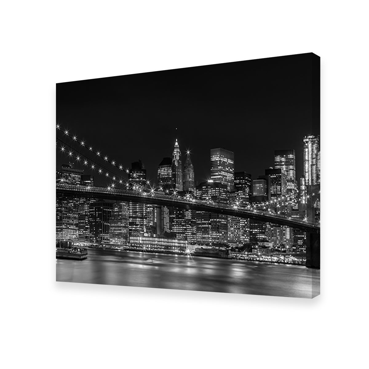 NYC Nightly Impressions - Panoramic Wall Art