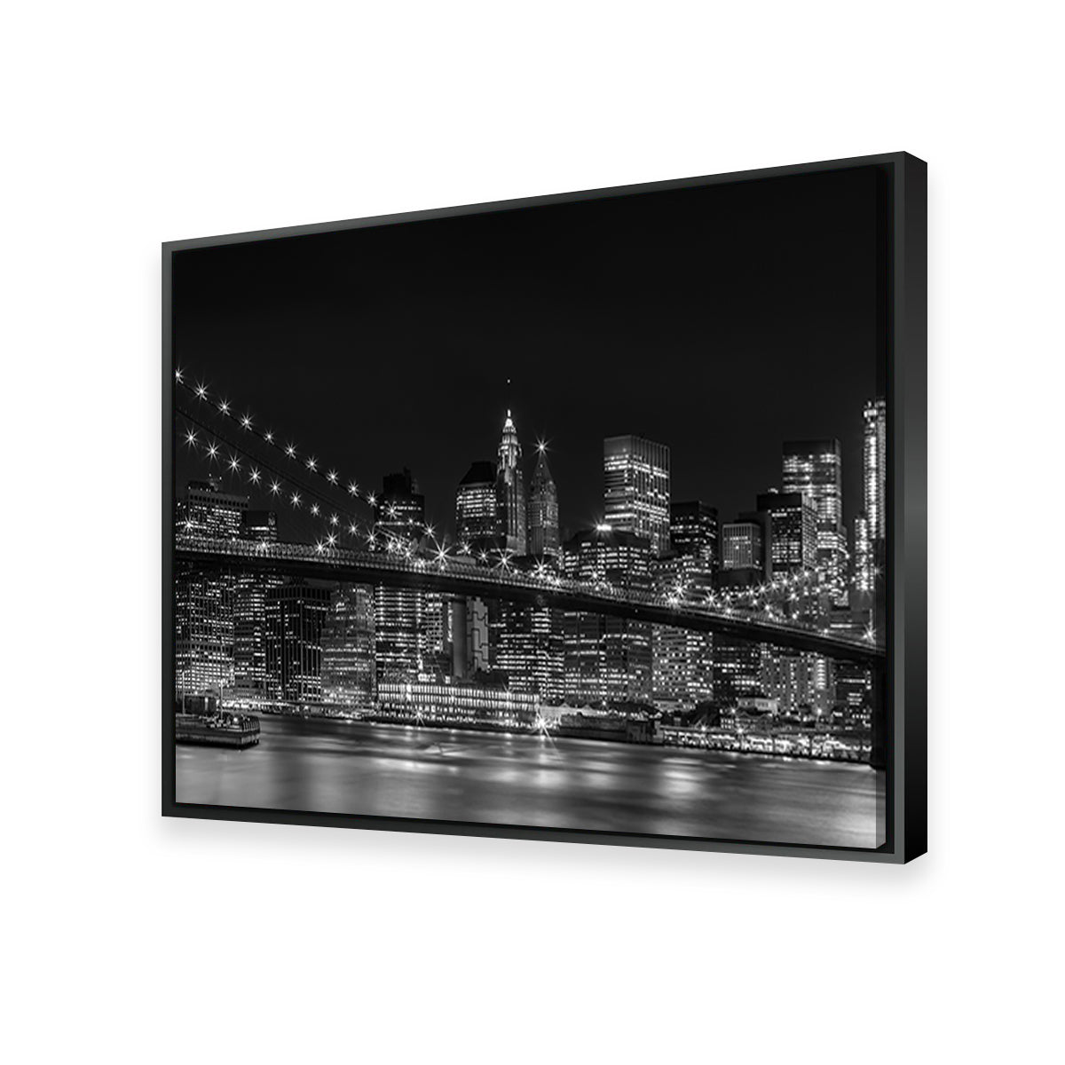 NYC Nightly Impressions - Panoramic Wall Art