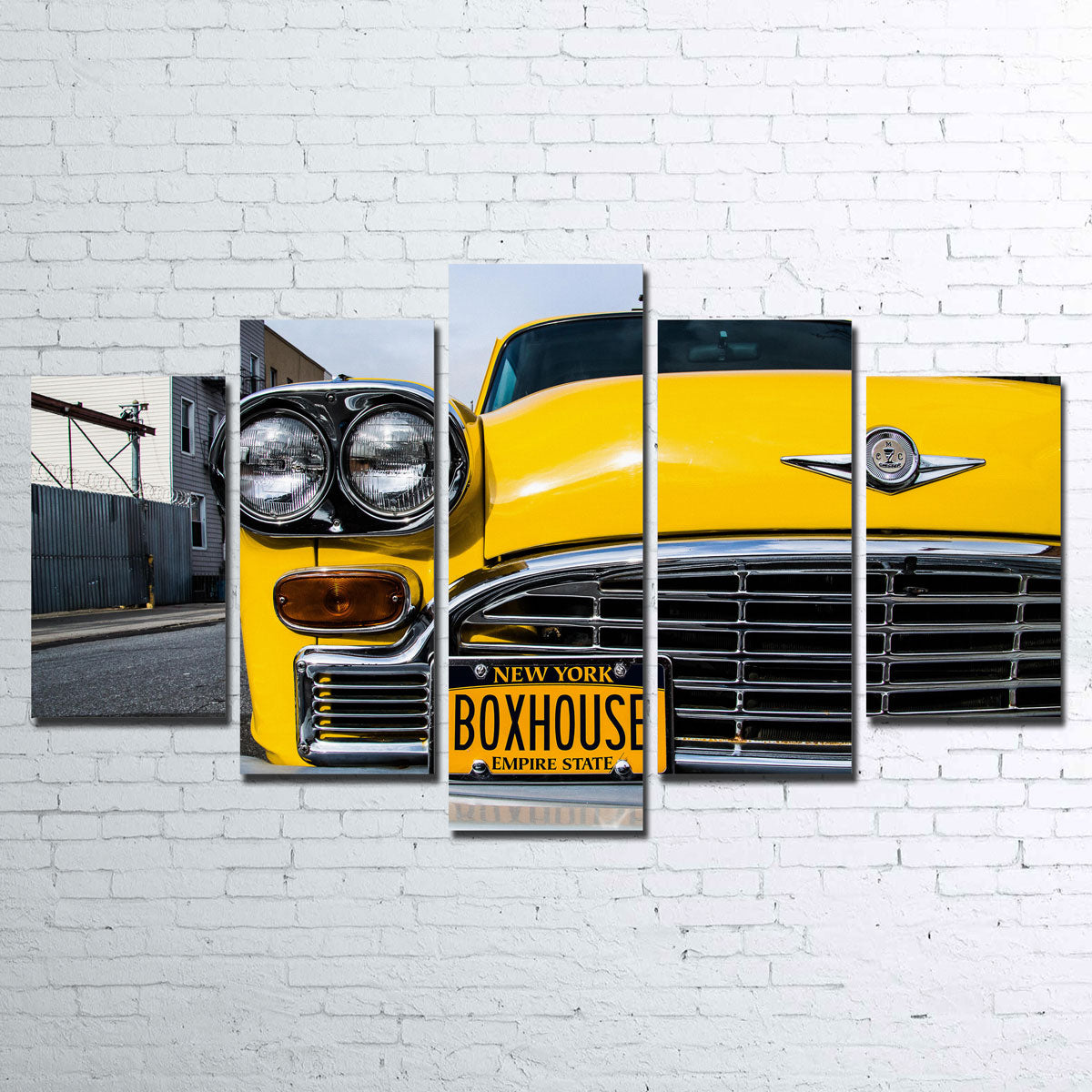 NY Cab Canvas Set