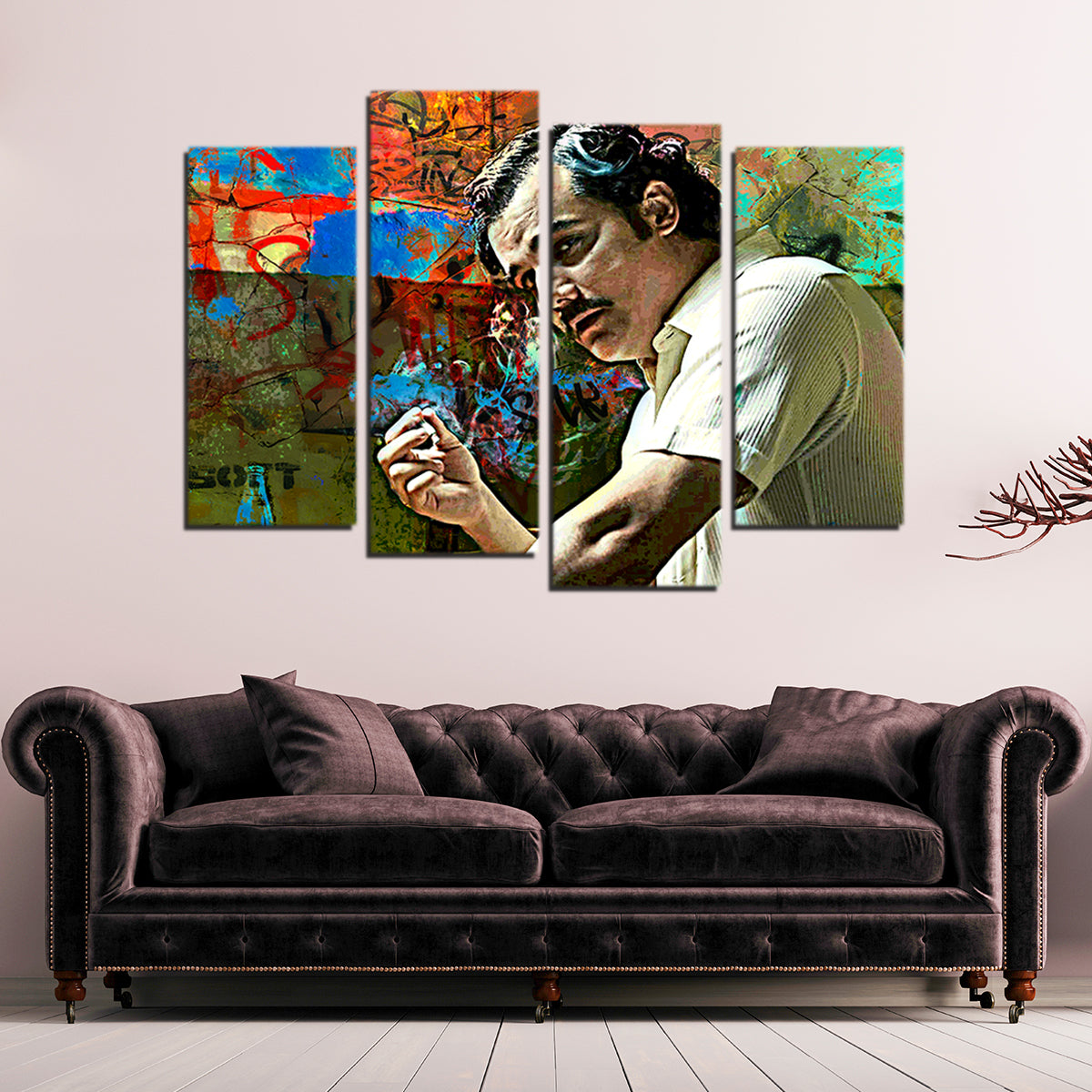 Narcos Escobar Wall Art