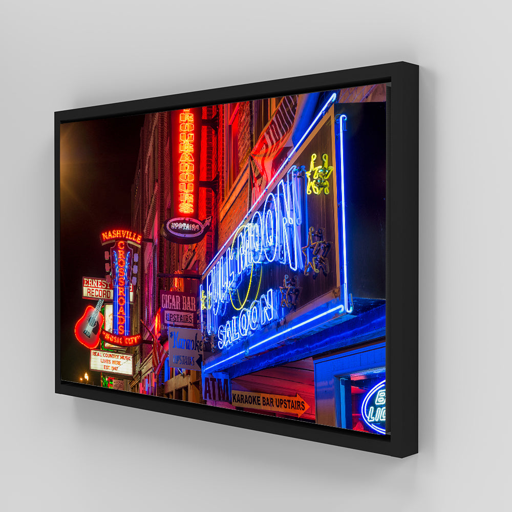 Nashville Music Row Wall Art