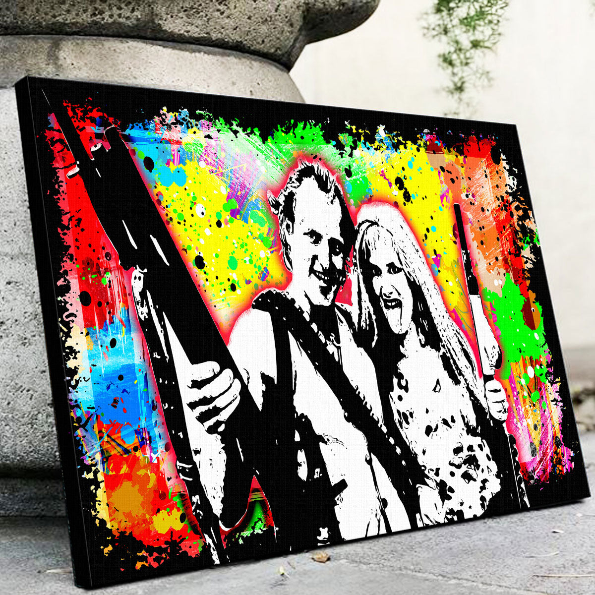 Abstract Natural Born Killers Wall Art
