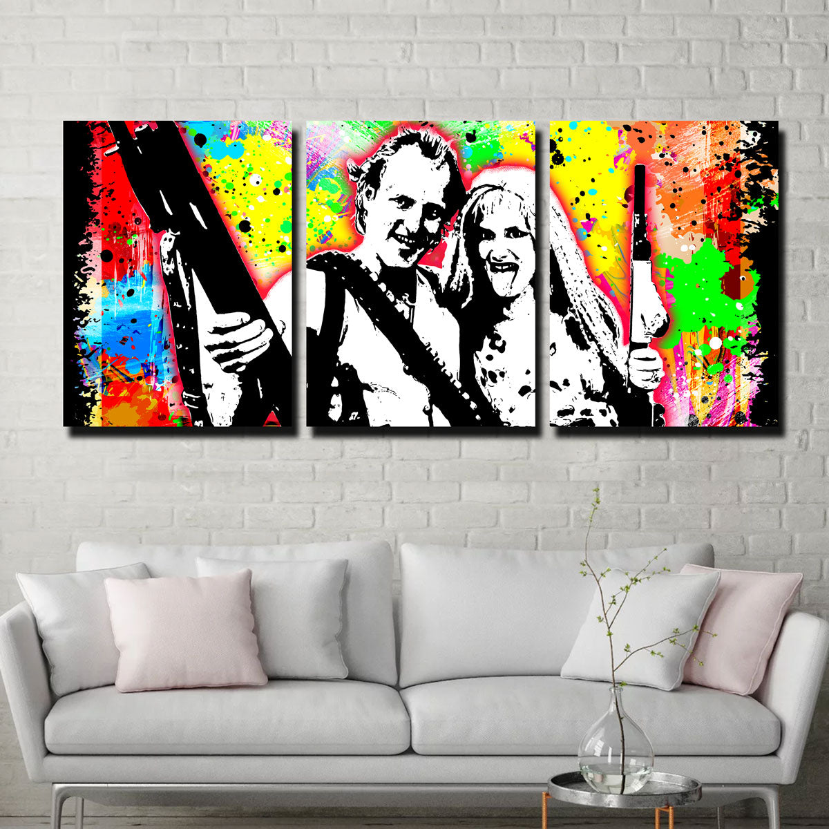 Abstract Natural Born Killers Wall Art