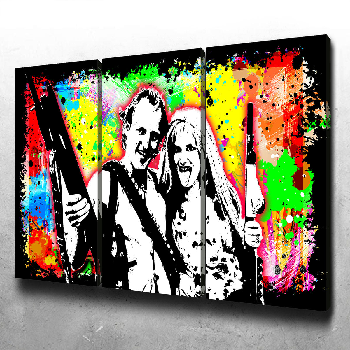 Abstract Natural Born Killers Wall Art