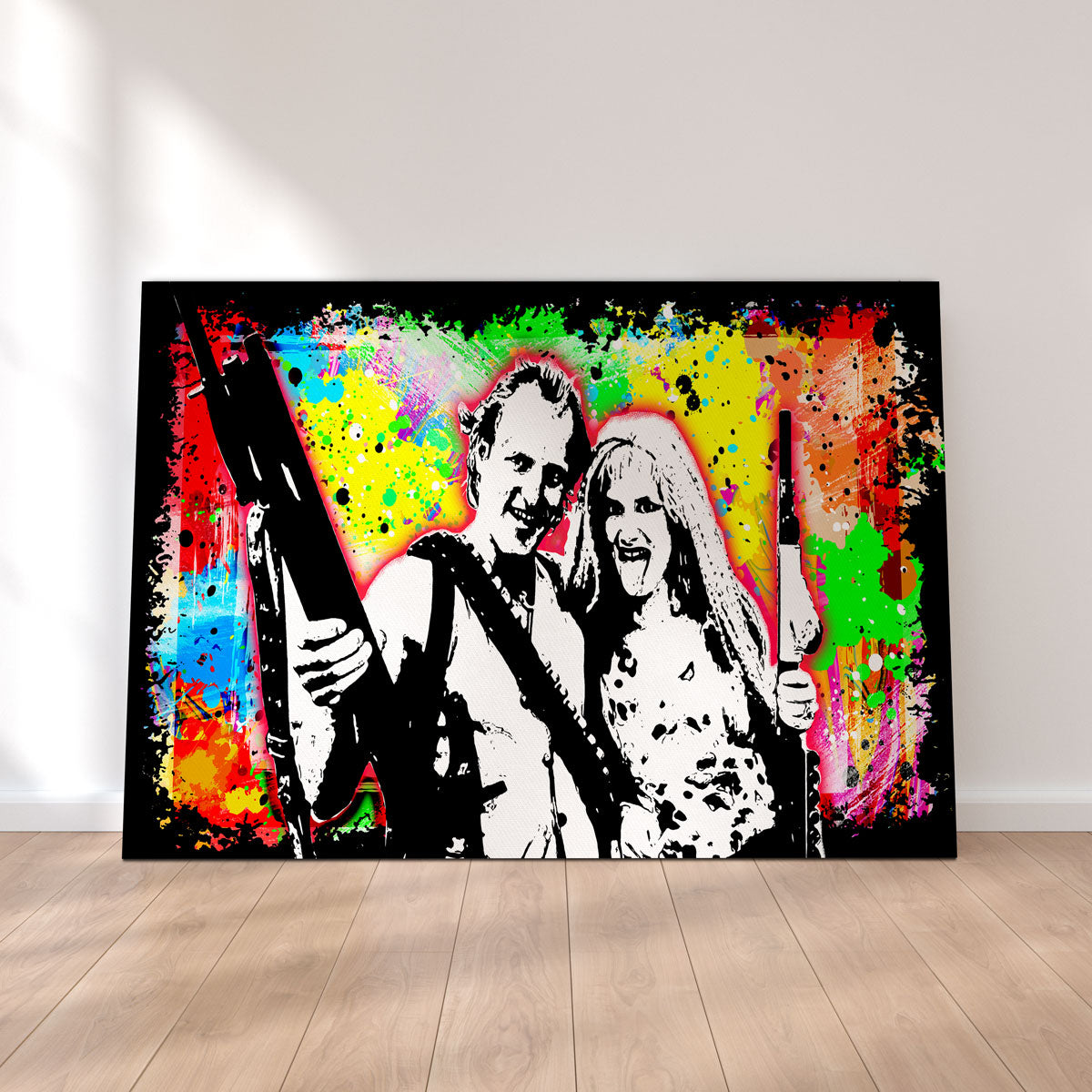 Abstract Natural Born Killers Wall Art