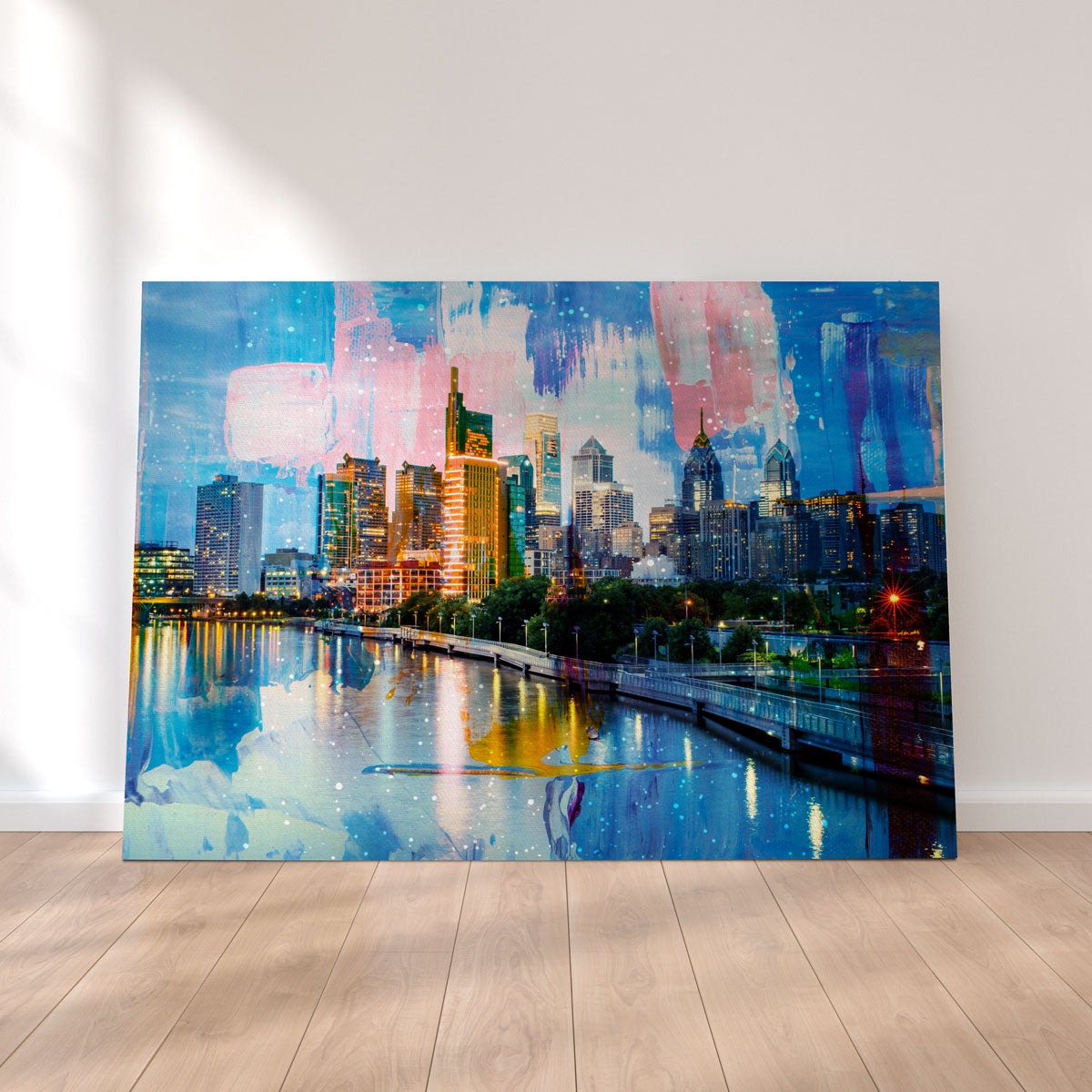 New Philadelphia Skyline Wall Art