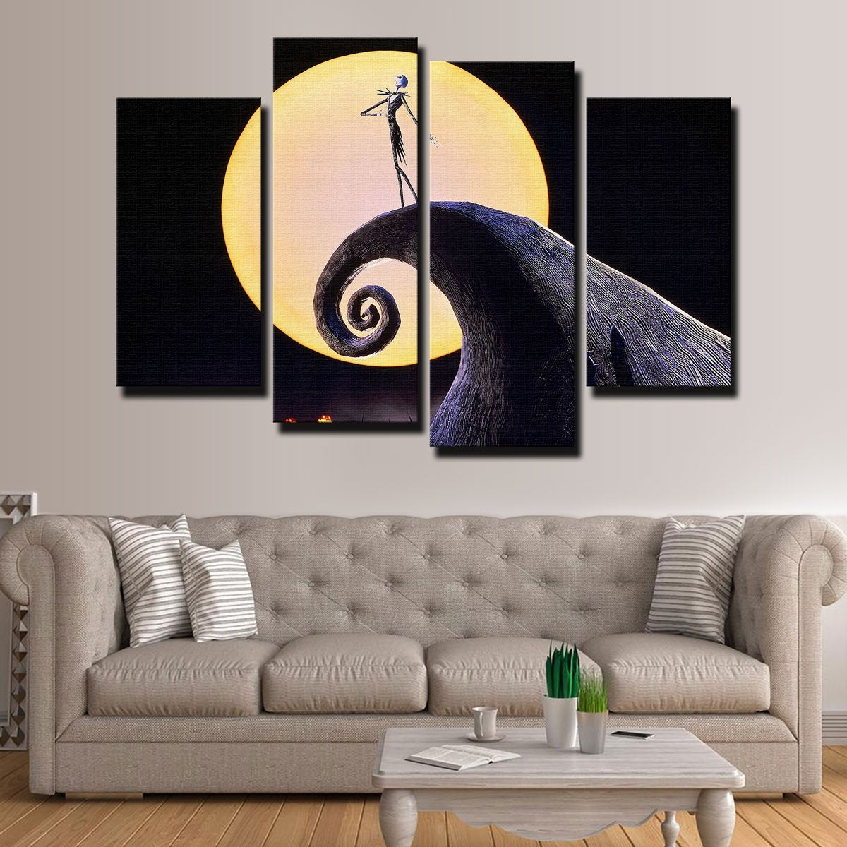 The Nightmare Before Christmas Canvas Set
