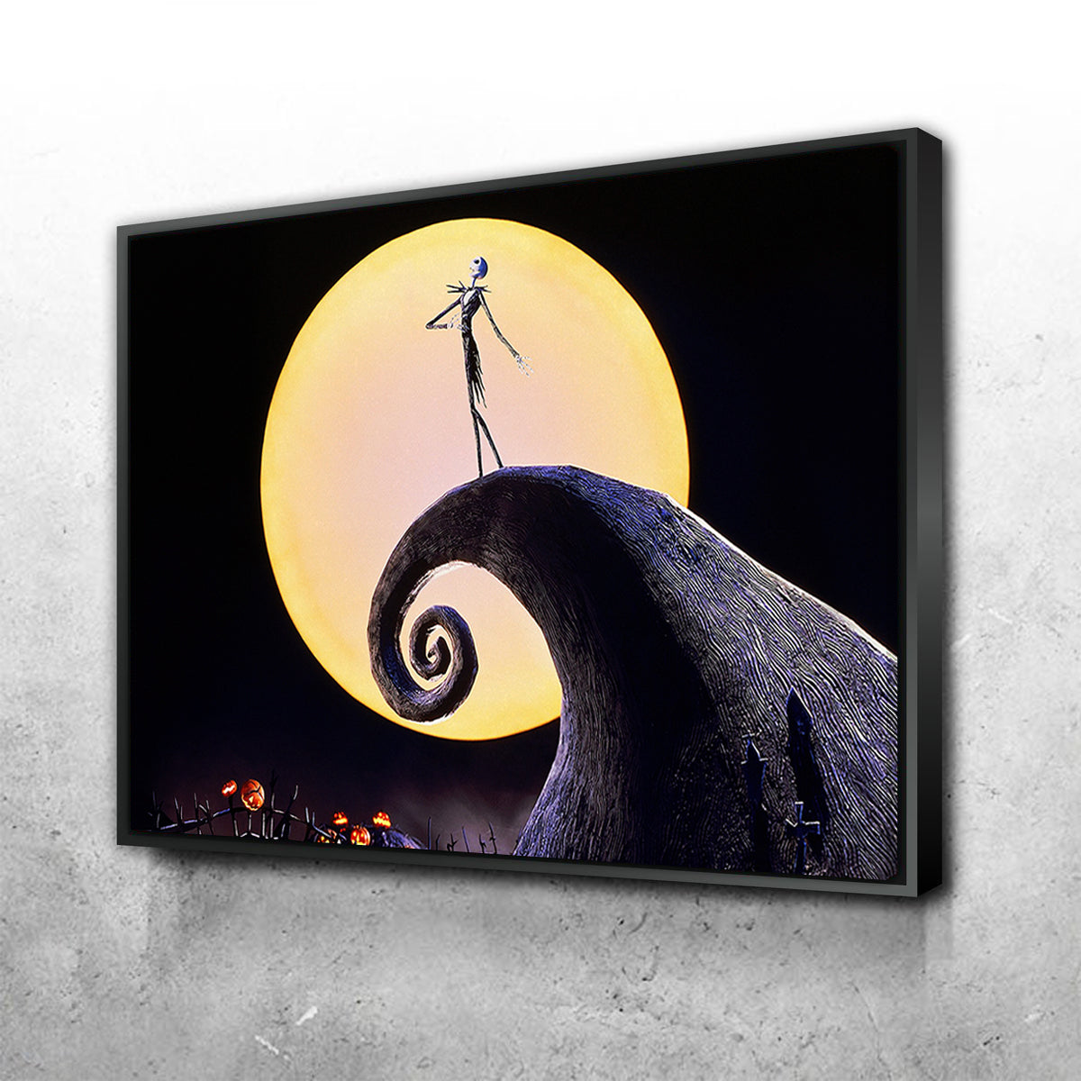 5 Custom purchases Nightmare Before Christmas Art Pieces In Frames