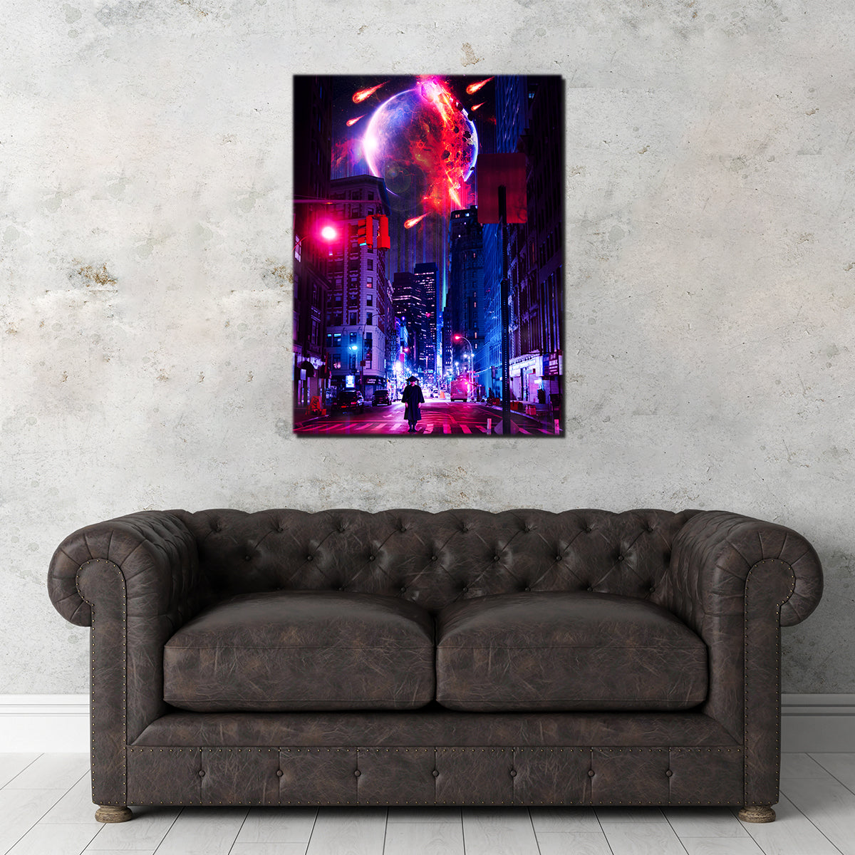 Ninja City Wall Art