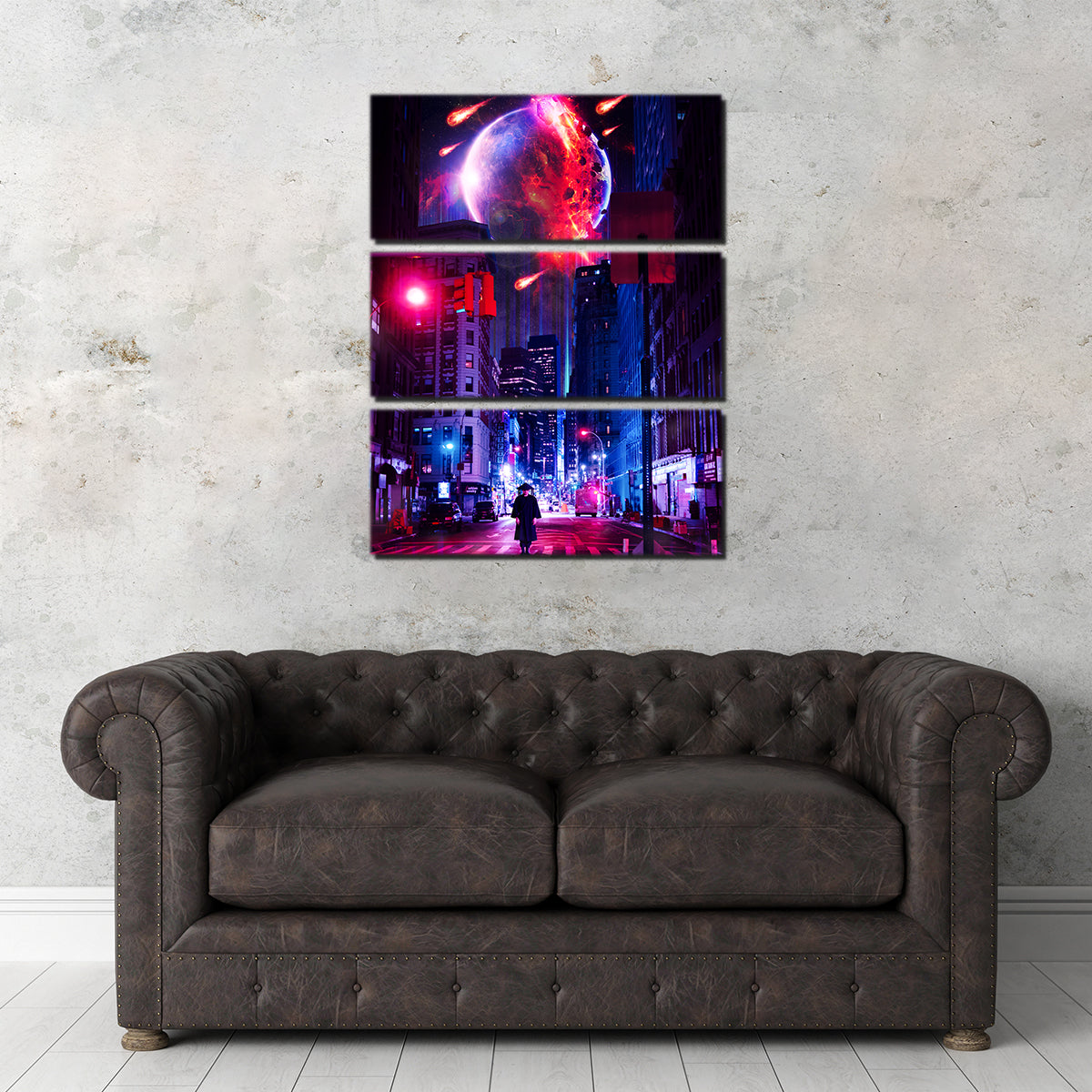 Ninja City Wall Art