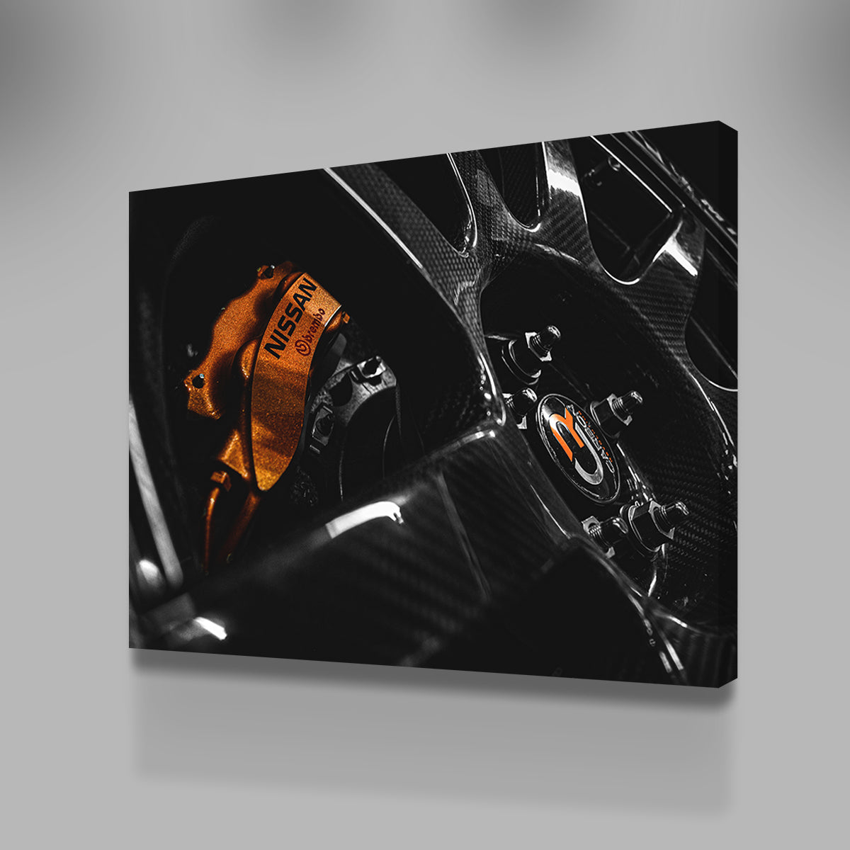 Nissan GTR Wheel Wall Art