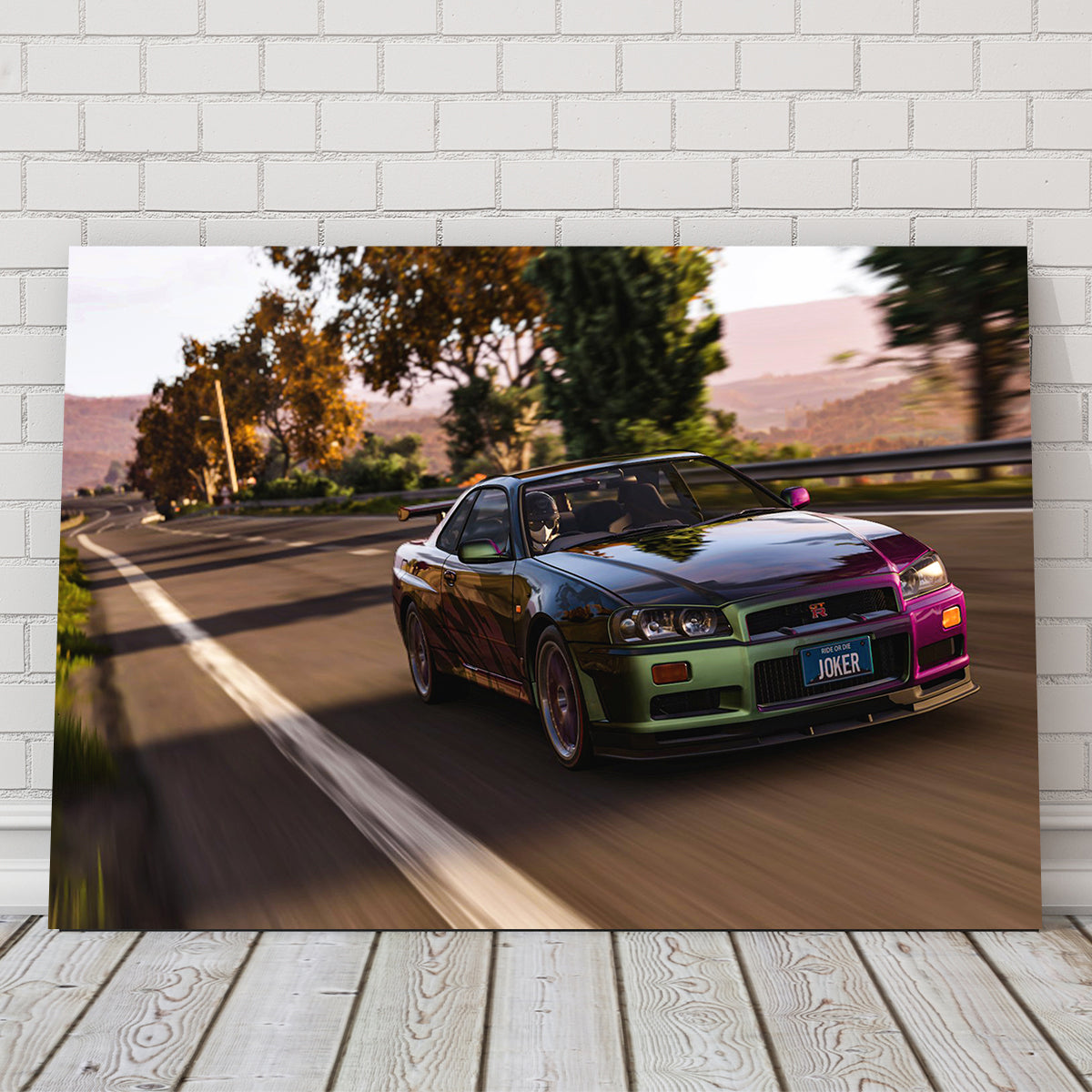Nissan Skyline R34 Wall Art