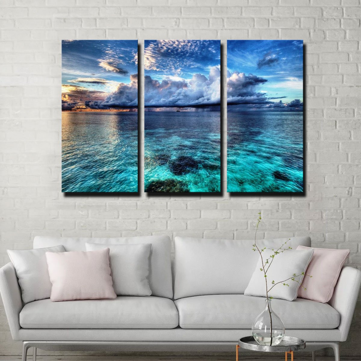 Ocean Landscape Canvas Set