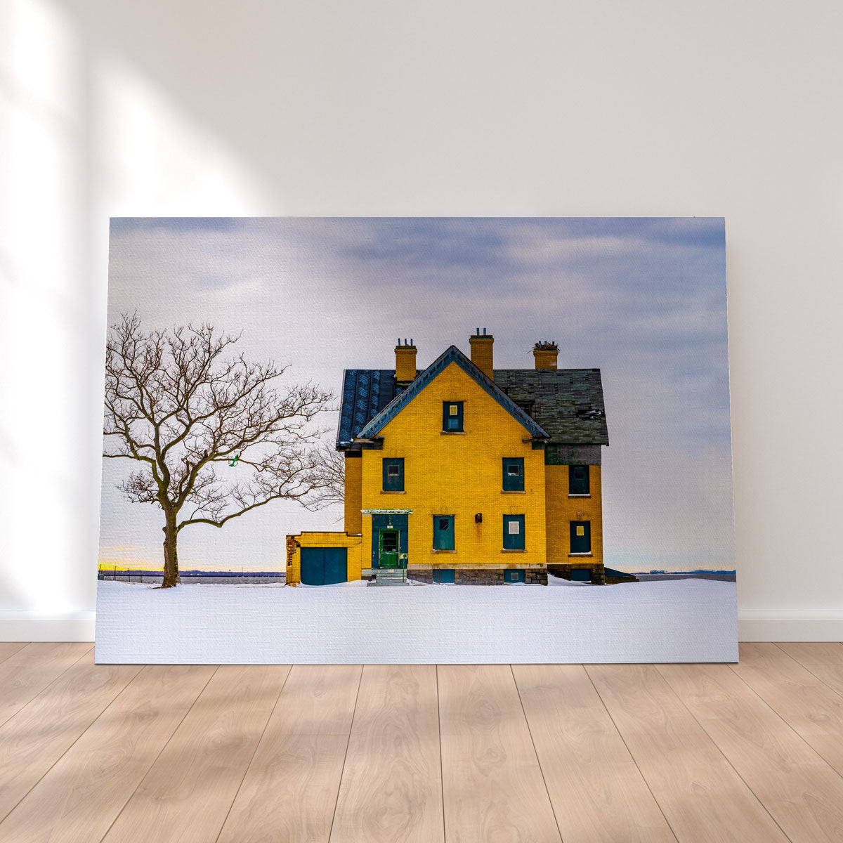 Officer's Row Yellow House Wall Art