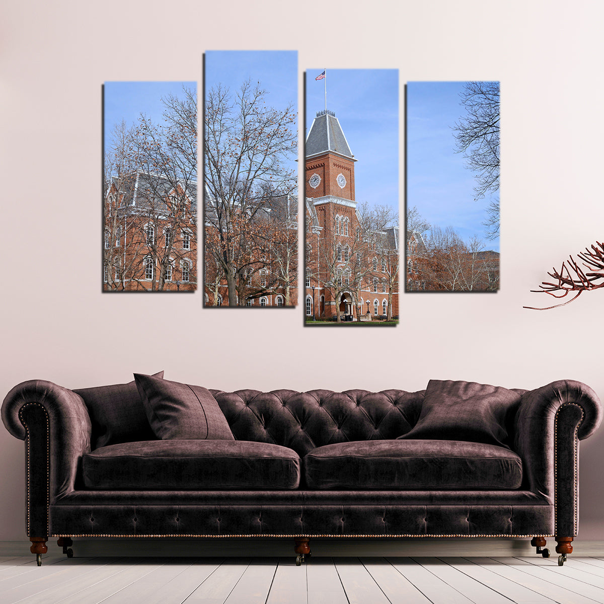 Ohio State University Hall Wall Art