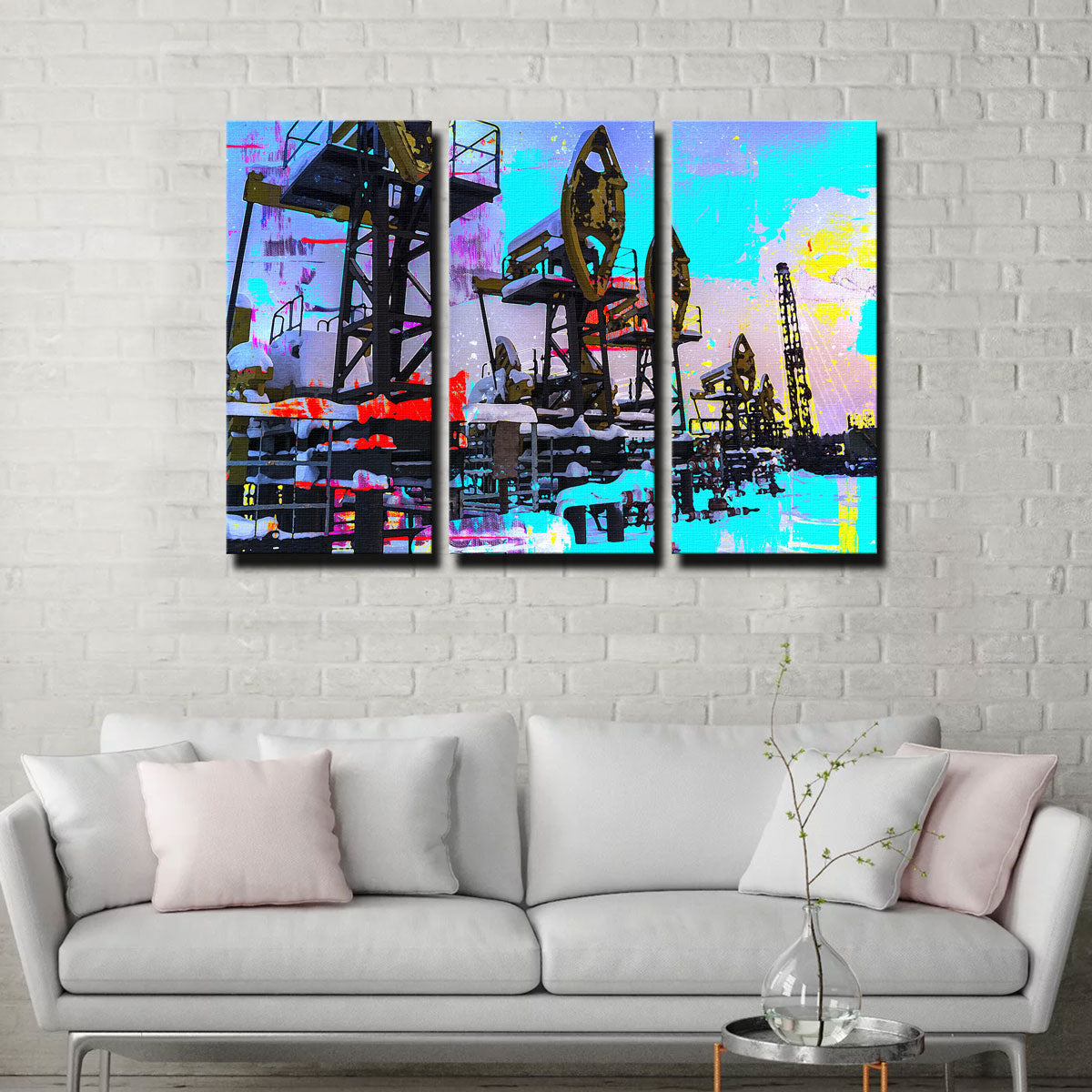 Oil Field Wall Art