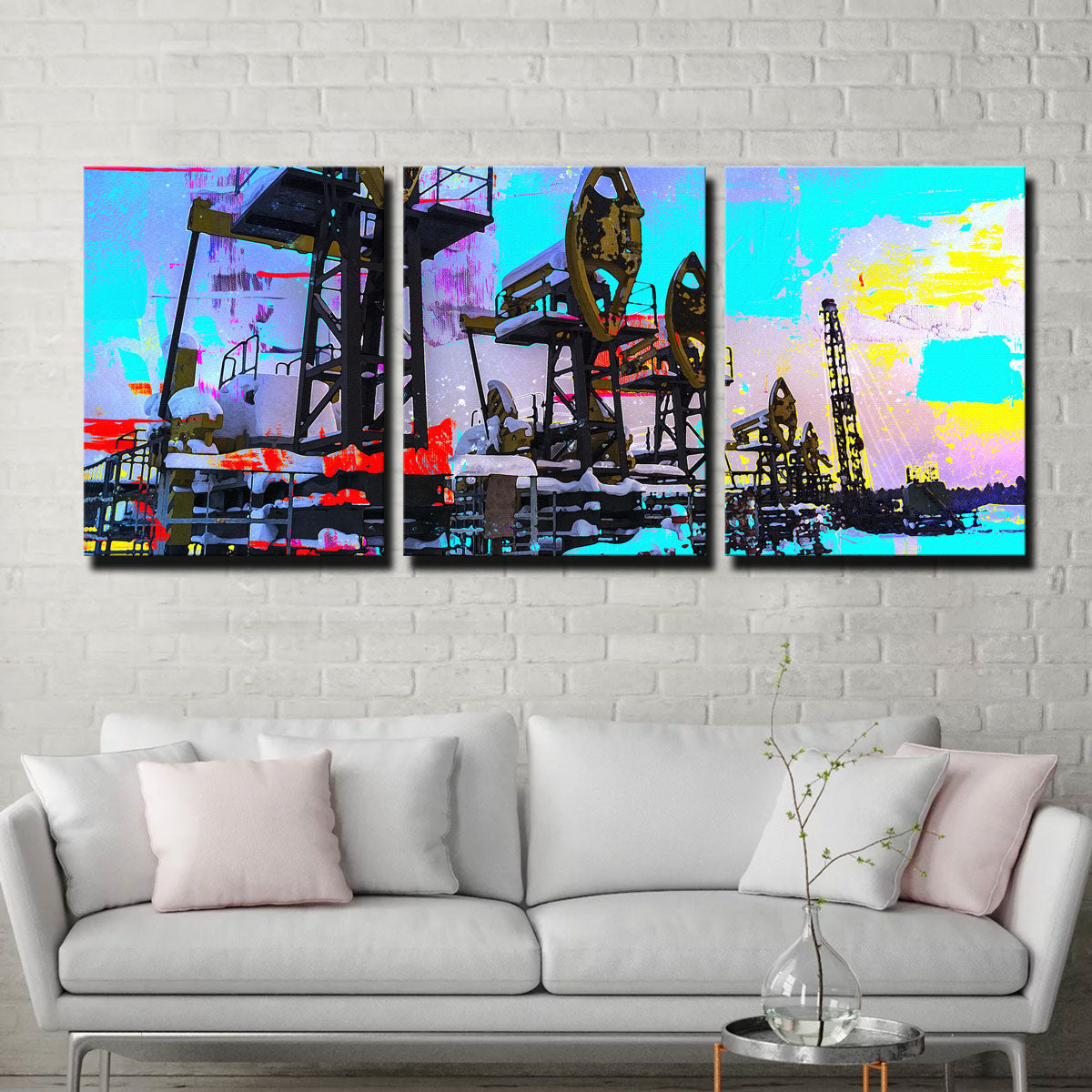 Oil Field Wall Art