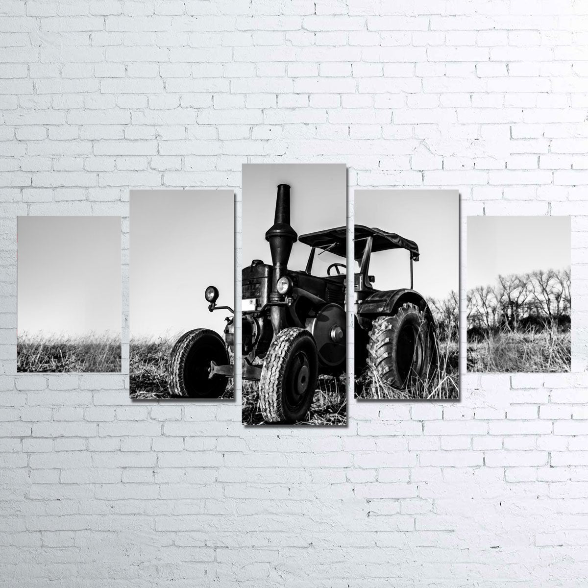 Classic Tractor 5 Piece Canvas Set